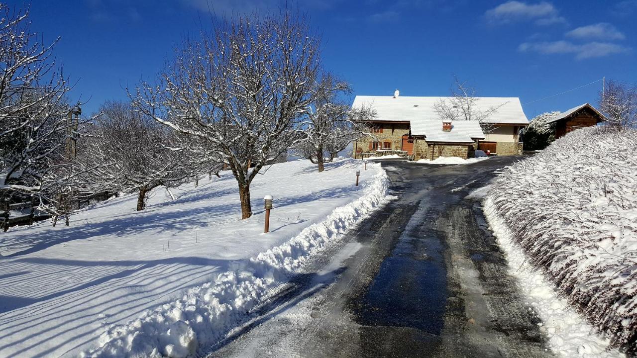 Le Bonheur Dans Le Pre Hotel Lucinges Buitenkant foto